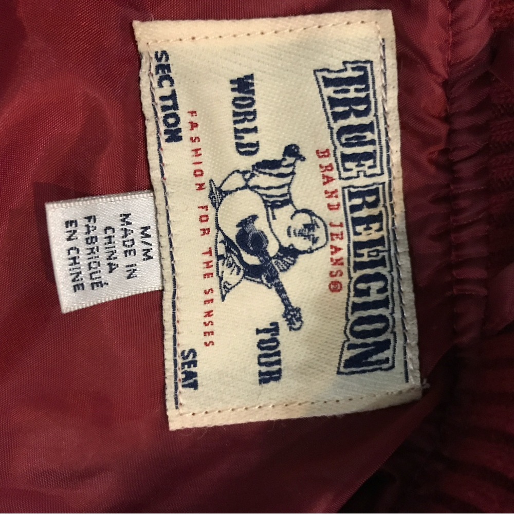 True Religion varsity jacket size M - Picture 4 of 5